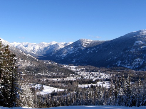 Salmo Ski Area Looking North 1