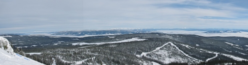 East From Sun Peaks Stitch