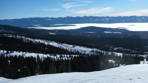 Looking East Over Big White