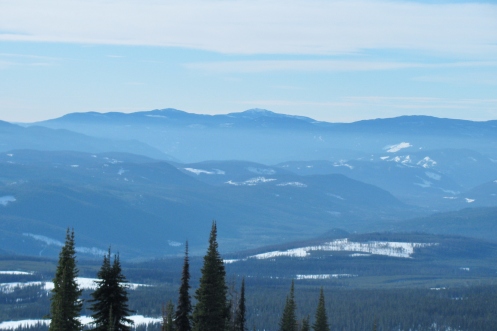 Looking South From Big White Towards Baldy 6