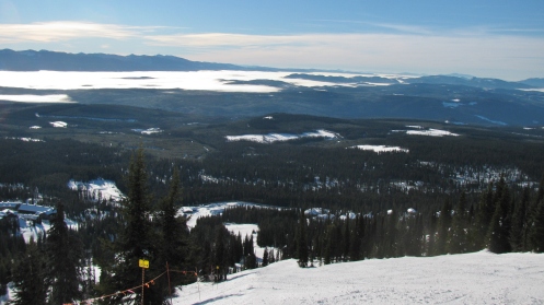 Looking South Over Big White