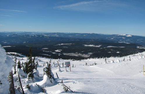 Looking West From Big White
